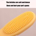 thumbnail image 5 of RKSTN Silicone Pet Toothbrush Pet Toothbrush Yellow, 5 of 5