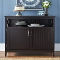 thumbnail image 4 of Simple Living  Southport 2-Door Buffet/Sideboard Charcoal Grey Painted, 4 of 5