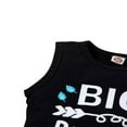 thumbnail image 3 of Little/Big Brother Matching Set Baby Boy Vest Tops Shorts Pants 2PCS Outfits, 3 of 5