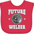 thumbnail image 3 of Inktastic Welding Future Welder Fabricator Boys or Girls Baby Bib, 3 of 4