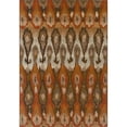 thumbnail image 2 of Addison Freeport IndoorOutdoor Casual Ikat Spice Area Rug 51X7, 2 of 5