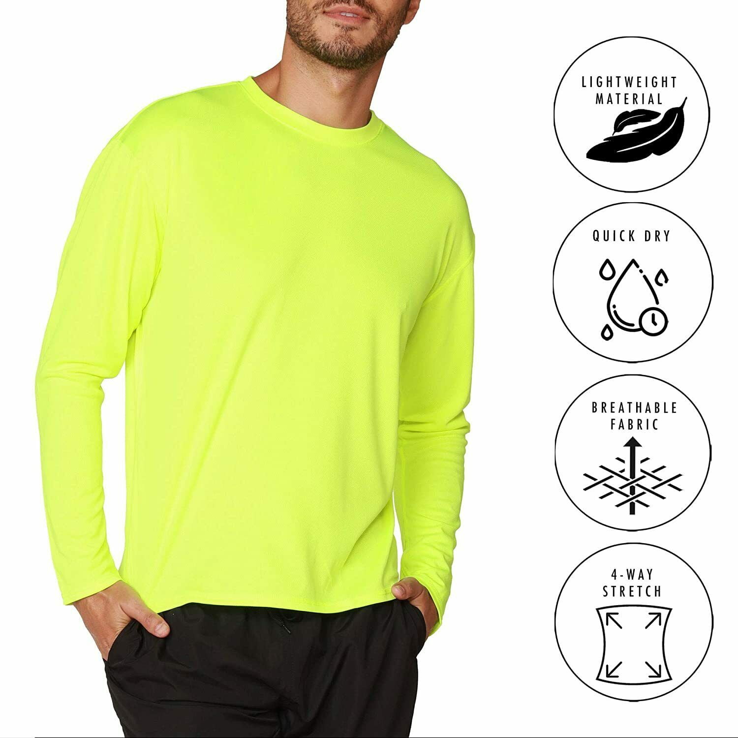 Men S Long Sleeve Sun Protection Shirts Walmart Hot Sale 52 Off Www Markiesminigolf Com
