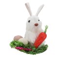 thumbnail image 6 of Raindrops White Easter Straw Figure Statue for Indoor Outdoor Spring Decor, Seasonal Holiday Decoration, 6 of 8