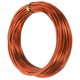 thumbnail image 1 of Uxcell Alambre de aluminio 12 Gauge 2mm, 32.8 ft Alambre flexible para manualidades de joyería, creación de coronas, escultura, árboles bonsái, naranja, 1 of 6