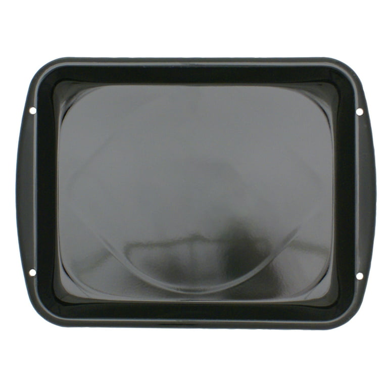 Range Kleen Broiler Pans for Ovens - BP102X 2 Pc Black Porcelain