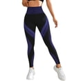 thumbnail image 4 of DAFEI Influence Workout Leggings for Women, Seamless Compression TummyControl Leggings High Rise Yoga Pants, 4 of 8