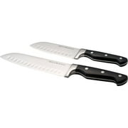 Paula Deen Black Santoku Knife Set, 2 Piece