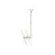 thumbnail image 1 of Atdec TH-3070-CTSW - Mounting kit (ceiling mount, 2 tilt brackets, telescopic pole, horizontal rail) - for flat panel - plastic, aluminum, steel - white - ceiling mountable, 1 of 3