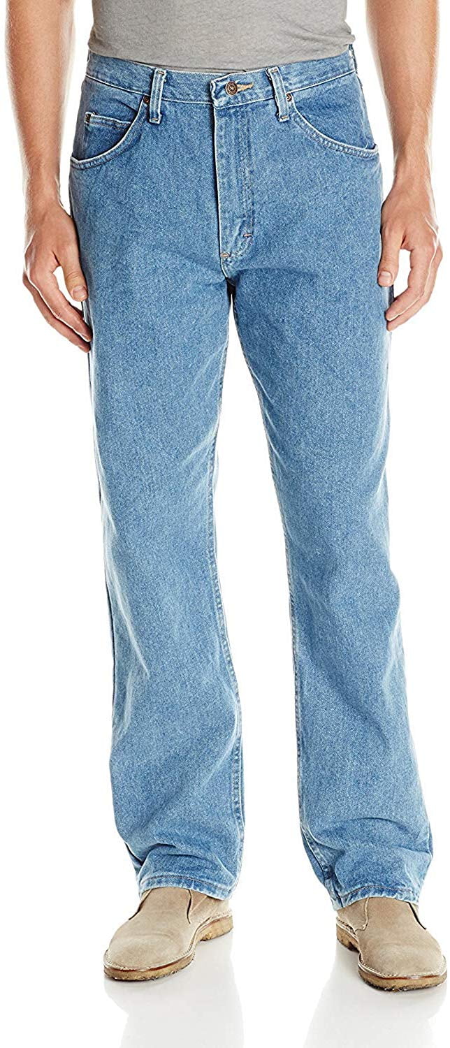 Wrangler Authentics Men's Big & Tall Classic Relaxed Fit Jean Pants ...