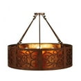 thumbnail image 5 of Meyda Tiffany 129145 Dean 4 Light 30" Wide Suspension Pendant - Red Rust, 5 of 5