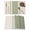Sage Green, variant on Green Vintage Placemats Set of 12, Geometric Stripes Simple Lines Placemats for Dining Table, Place Mats for Kitchen Tabletop, Waterproof Wipeable Dining Table Mats Set