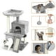 thumbnail image 3 of Pet Cat Tree Tower Condos House Scratcher Scratching Posts for Cat Climbing Tree Toy Activity Protecting Furniture Pet Cat House ShopWise Round, 3 of 17