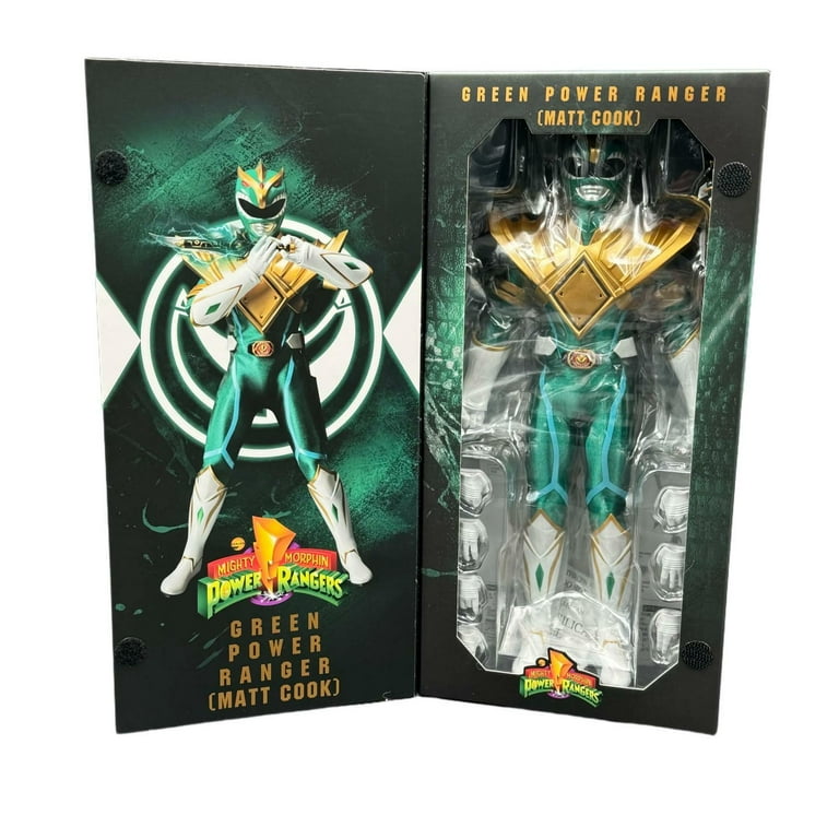 ThreeZero MMPR Green Power Ranger (Matt Cook) FigZero 1/6 Figure