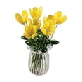thumbnail image 2 of Horivan Handmade Glass Flower Arrangement Mini Vase Decorative Centerpiece for Desk, 2 of 7