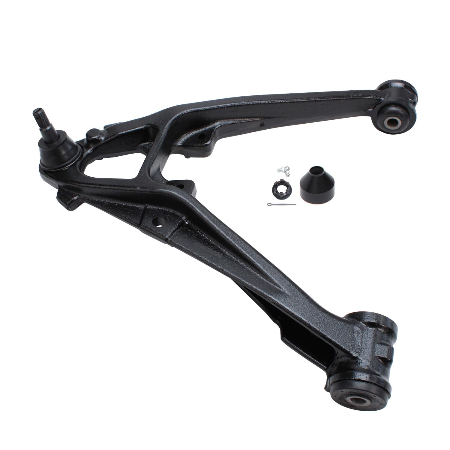 Detroit Axle - Front Lower Control Arms w/Ball Joints for Chevrolet Silverado Suburban Tahoe GMC Sierra Yukon XL 1500 Cadillac Escalade ESV EX, 2 Lower Control Arms & Ball Joints Pair Set Replacement