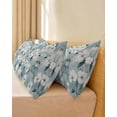 thumbnail image 4 of Flower Floral Body Pillow Cover 20 x 60 Inch Decorative Pillow Cover Botanical Spring Meadow Blooms Wildflower Lumbar Pillowcase Seasonal Rectangle Cushion Case for Couch Sofa Bed Living Room, 4 of 7