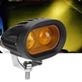 thumbnail image 3 of Luz De Trabajo Para Motocicleta 2LED 20W, Luz De Trabajo LED Para Coche, Lámpara De Foco Todoterreno Para Motocicleta, 4D, Amarillo, IP67, Resistente Al Agua ANGGREK Otros, 3 of 8