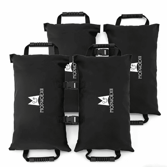 GOGHOST Umbrella Base Weights Sand Bag ,Sandbags for Outdoor garden furniture, drying racks, camping tents, trampolines, garden umbrellas, canopies,4 Pack