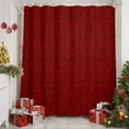 thumbnail image 2 of Shower Curtains Sets for Bathroom Decor Traditional Swirling Floral Seamless Design Waterproof Bathroom Curtain with Hooks, Christmas Red for Bathroom Decor,36x72IN, 2 of 9