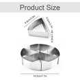 thumbnail image 2 of Stainless Steel Heat Resistant Baking Moulds Suitable Without Base for Mousse Cake Pastry Bread Pizza, 2 of 5