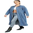 thumbnail image 4 of WSPLYSPJY Women‘s Classic Long Sleeve Coat, 4 of 7