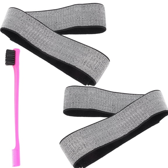 LOLIPPYY 1Set Washable Adjustable Wig Band with Non Skid Elastic Strap for Secure Hold