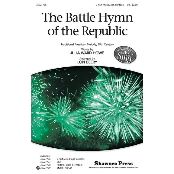 Shawnee Press The Battle Hymn of the Republic (Together We Sing Series) Studiotrax CD Arranged by Lon Beery
