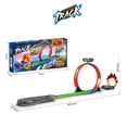 thumbnail image 3 of Pista de Juguete de Carros con Loop 360°, Aro de Fuego + 1 Auto Incluido, 3 of 4