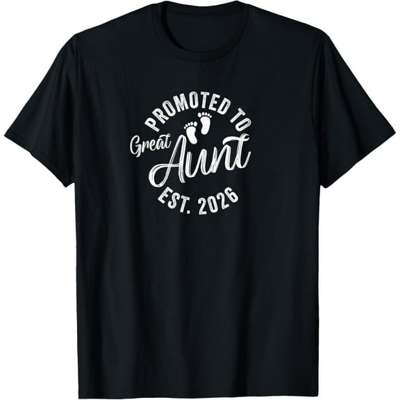 Promoted to Great Aunt 2026 T-Shirt TShirt