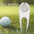thumbnail image 5 of Washranp Golf Divot Repair Tool,Portable Golf Club Cleaner Fork Zinc Alloy Golf Divot Tool with Ball Position Marker Golf Turf Repair Fork, 5 of 7