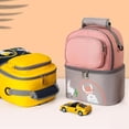 thumbnail image 4 of Bolsa de pañales Hugo Mochila de maternidad de momia Rosado 30x24x17cm, 4 of 10