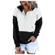 thumbnail image 3 of ICHUANYI Liquidación Mujeres Casual Jersey Patchwork Sudaderas Con Cordón Manga Larga Con Capucha Bolsillo Blusa Tops Sudaderas ICHUANYI WER202308255754, 3 of 6