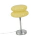 thumbnail image 3 of Lámpara de noche de vidrio, lámpara de huevo, luces creativas, lámpara de mesa de vidrio, linda lámpara de escritorio para mesita de noche, oficina, Amarillo, 3 of 8