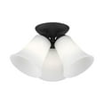thumbnail image 5 of Livex Lighting Ridgedale Ceiling Mount in Black, 5 of 5