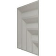 thumbnail image 4 of Ekena Millwork 19 5/8"W x 19 5/8"H Bolt EnduraWall Decorative 3D Wall Panel, UltraCover Satin Blossom White (12-Pack for 32.04 Sq. Ft.), 4 of 6