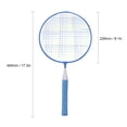 thumbnail image 3 of RuiJiao Clearance Outdoor Nylon Alloy Practical Children's Badminton Racket 1 Pair, 3 of 8