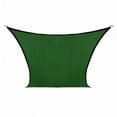 thumbnail image 2 of Coolaroo Coolhaven Outdoor Sun Shade Sail With Hardware Kit 95% UV Block Protection for Garden, Patio, Backyard, 12' Square,  Heritage Green, 2 of 7