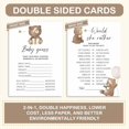 thumbnail image 3 of Bear Baby Shower Game, 4 Funny Games for Boy or Girl, Babies Guess Cards, Would She Rather, Advice for New Parents, Well es for Babies, Bear Baby Shower Decoration for 20 Guests, 3 of 6