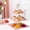 Pink, variant on Square Three-Tier Serving Tray Set for Desserts