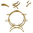 thumbnail image 6 of Almencla Crystal Ball Bracket Spheres Metal Base Housewarming Gifts Modern Ball Seat Glass Ball Display Base for Living Room Bookshelf Gold, 6 of 8