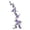 Purple B, variant on Handmade Embroidered Floral Patch Craft For Decoration Knit Applique Artwork Ten Styles Sewing Patch For Clothes Bags Dress Jackets Jeans Decoration