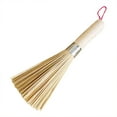thumbnail image 2 of WYQLFSB 2PCS Bamboo Pot Brush Kitchen Cleaning Brush Suitable for Cleaning Cast Iron Pots Pans Sinks Trays Basins Barbecue Grills and Bathtubs, 2 of 2