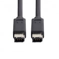 thumbnail image 3 of JSER 6 Pin to 6Pin FireWire 400 to FireWire 400 6-6 ilink Cable IEEE 1394 1.8m Black, 3 of 7