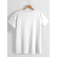thumbnail image 3 of SHESIINN Women's Chic Bible Letter Print Tee - Comfy, Casual Short Sleeve Crew Neck T-shirt for Casual Attire & Stylish Layering, 3 of 9