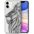 thumbnail image 1 of TPU Clear Case for iPhone 13 Pro Max with Tribal Leonesse design phone cover, 1 of 7