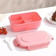 thumbnail image 6 of IPEWLEX Microwaveable Silicone Bento Box - Meal Prep Container, 3 Compartment Lunch Box, Space-Saving, Dishwasher Safe, 6 of 6