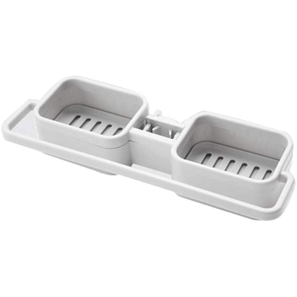 Soporte para esponja, soporte para fregadero colgante sin perforación, soporte para cesta de esponja, soporte para escurridor, para almacenamiento de cocina, escurridor, otro almacenamiento,