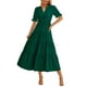 thumbnail image 1 of Vestido midi PRETTYGARDEN Mujer Casual Verano 2025 Verde, 1 of 8