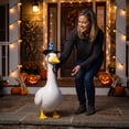 thumbnail image 6 of Sruoe Halloween Witch Hat Accessory for 23 Inch Porch Goose Statue, Decorative Holiday Hat for Outdoor Goose Figurine, 6 of 6