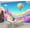 Color 1, variant on Wallpaper Colorful Hot Air Balloons Scenic Mountain Landscape Peel and Stick Wall Murals 69"H x 96"W Removable PVC Wall Paper Self-Adhesive Wall Paintings Art Decor for Bedroom Living Room